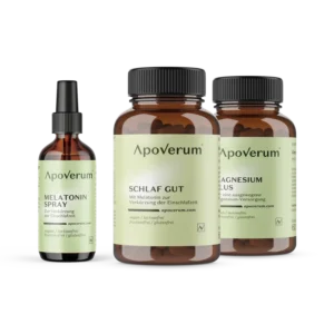 Apoverum Produkte für einen guten Schlaf